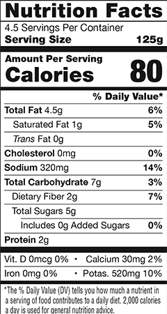 Nutrional Info