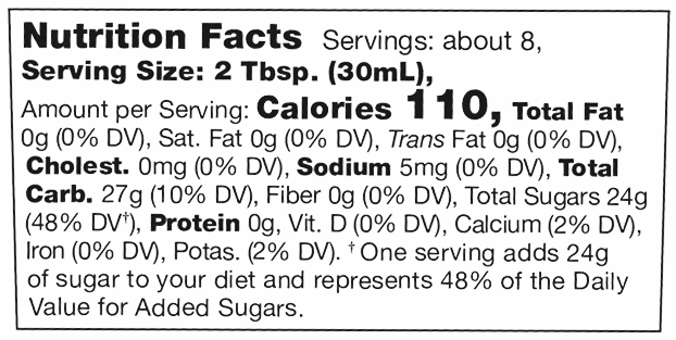 Product nutrion image