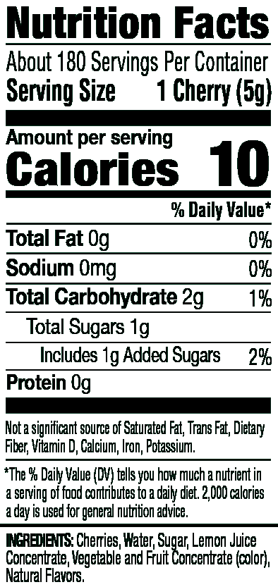 Product nutrion image