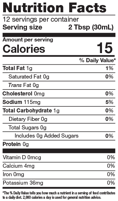 Product nutrion image