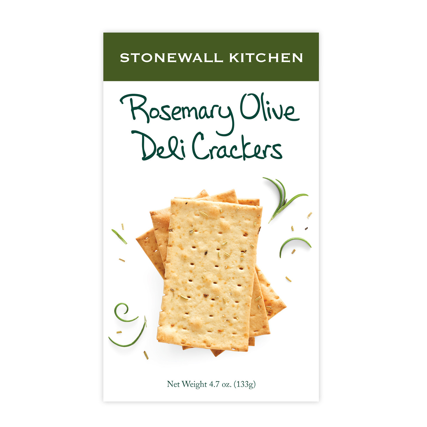 Rosemary Olive Deli Crackers Stonewall Kitchen
