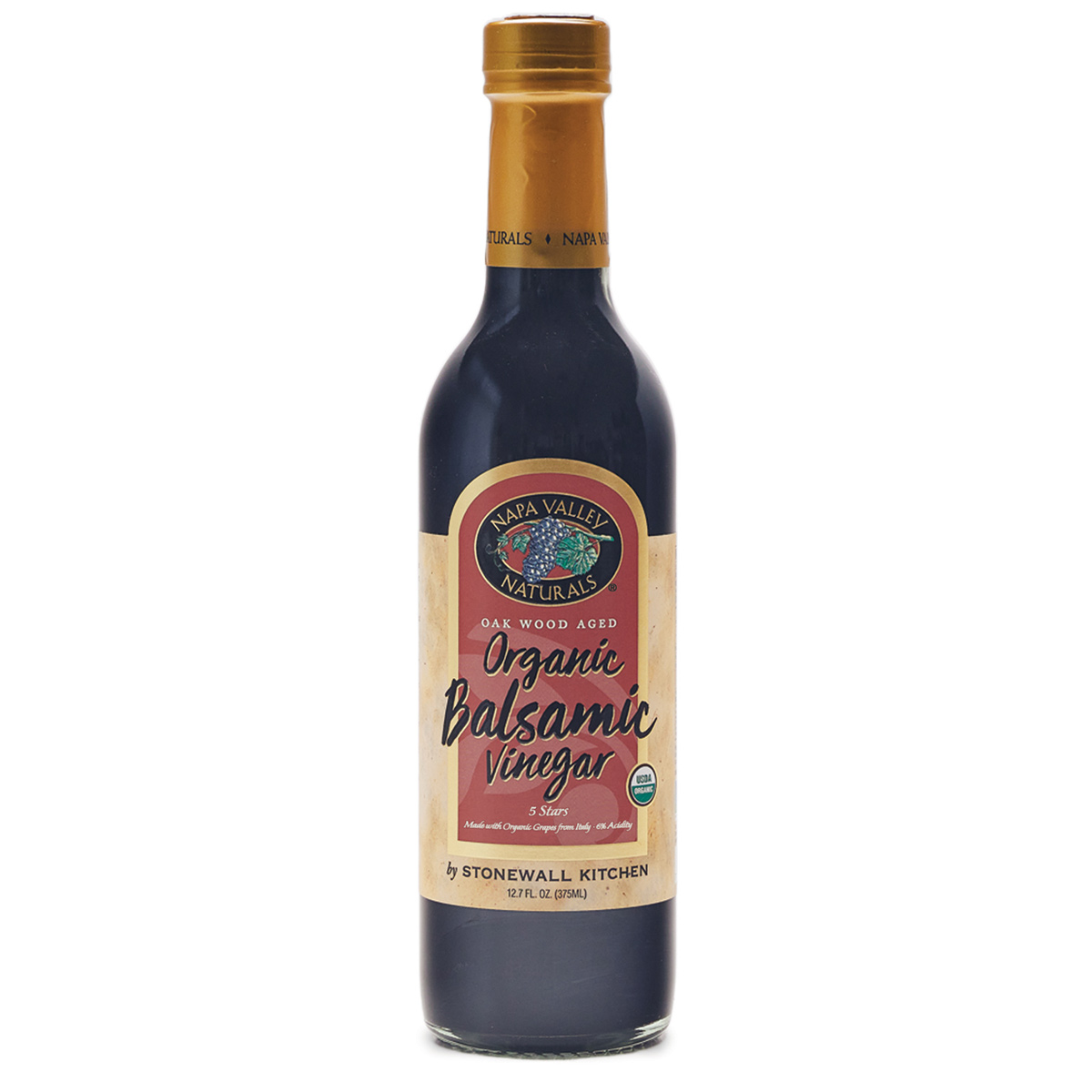 Organic Balsamic Vinegar (5 Star) Napa Valley Naturals by Stonewall