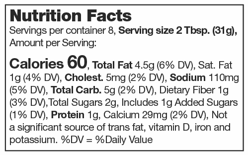 Product nutrion image