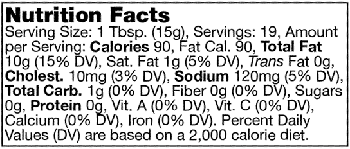 Nutrional Info