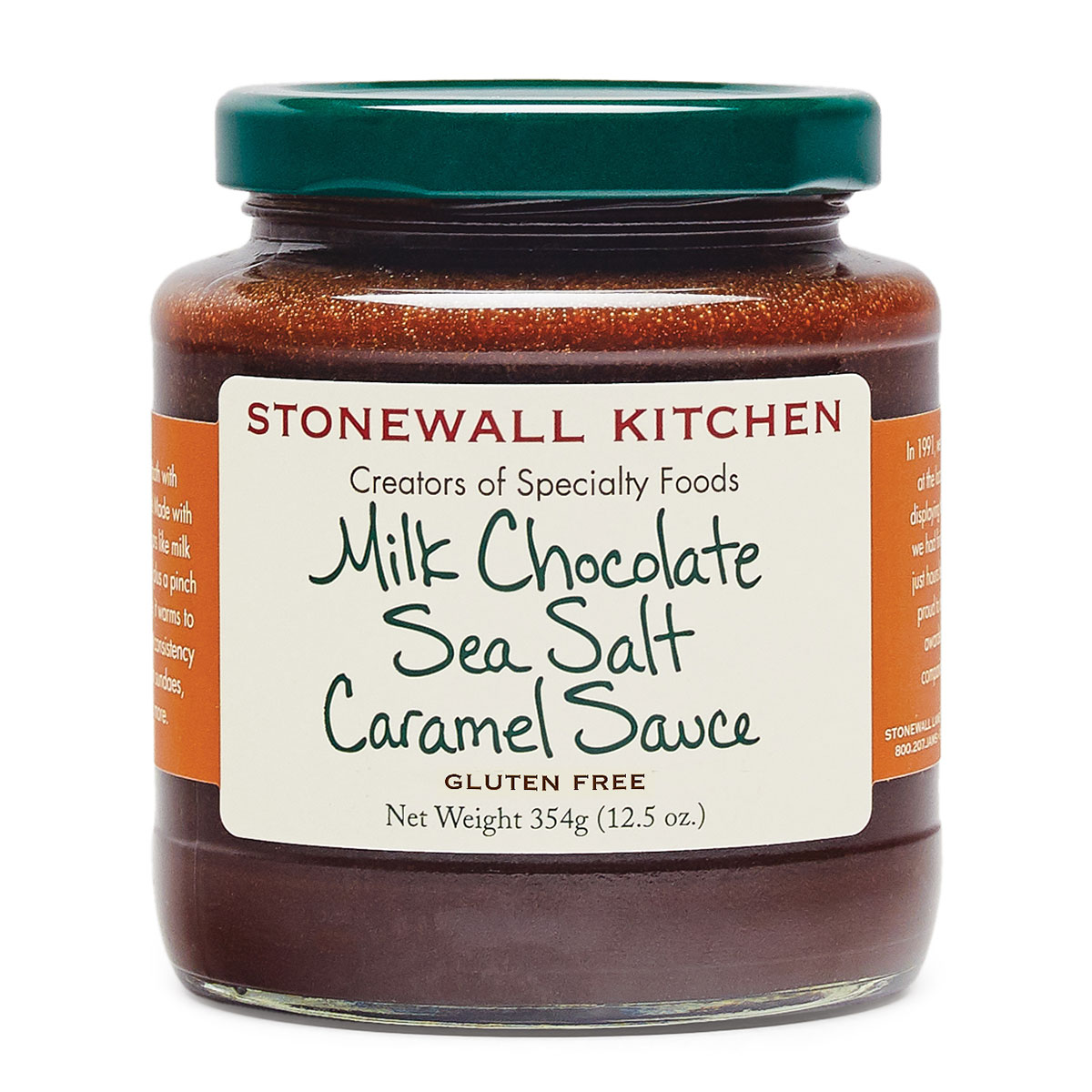 Milk Chocolate Sea Salt Caramel Sauce Stonewall Kitchen