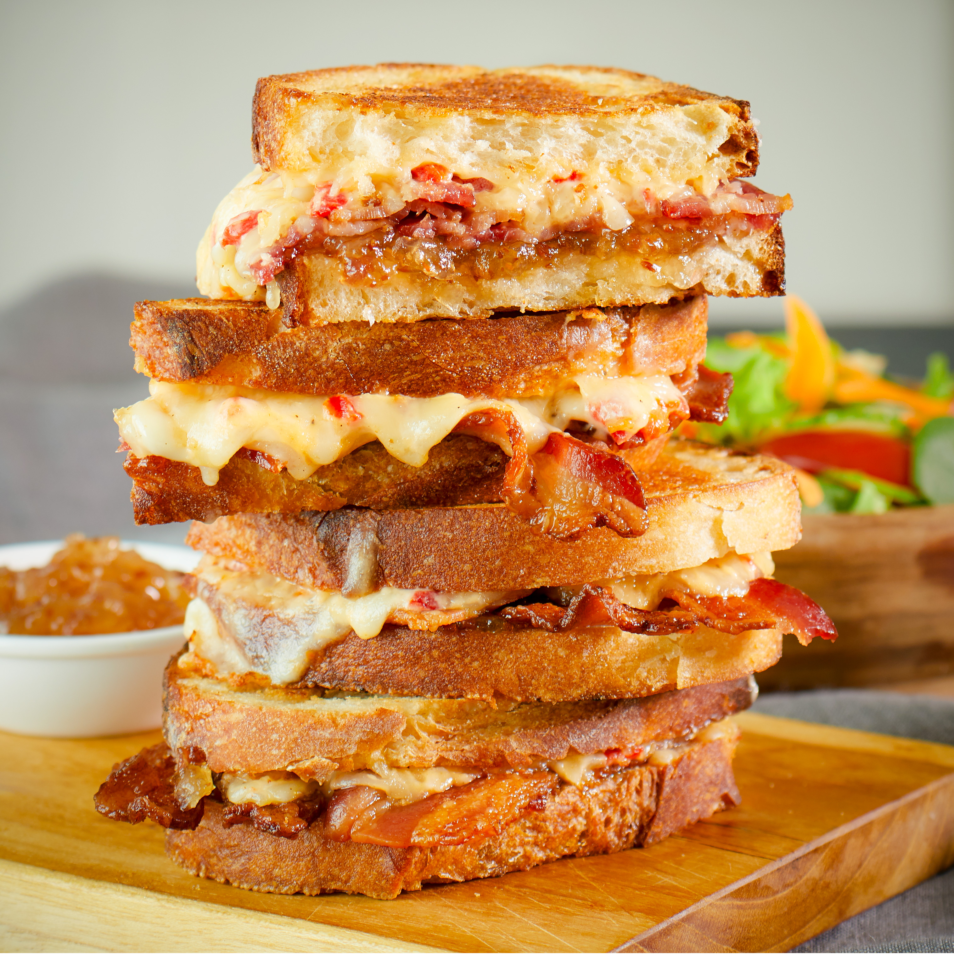 Bourbon Bacon Grilled Cheese Recipes Stonewall Kitchen