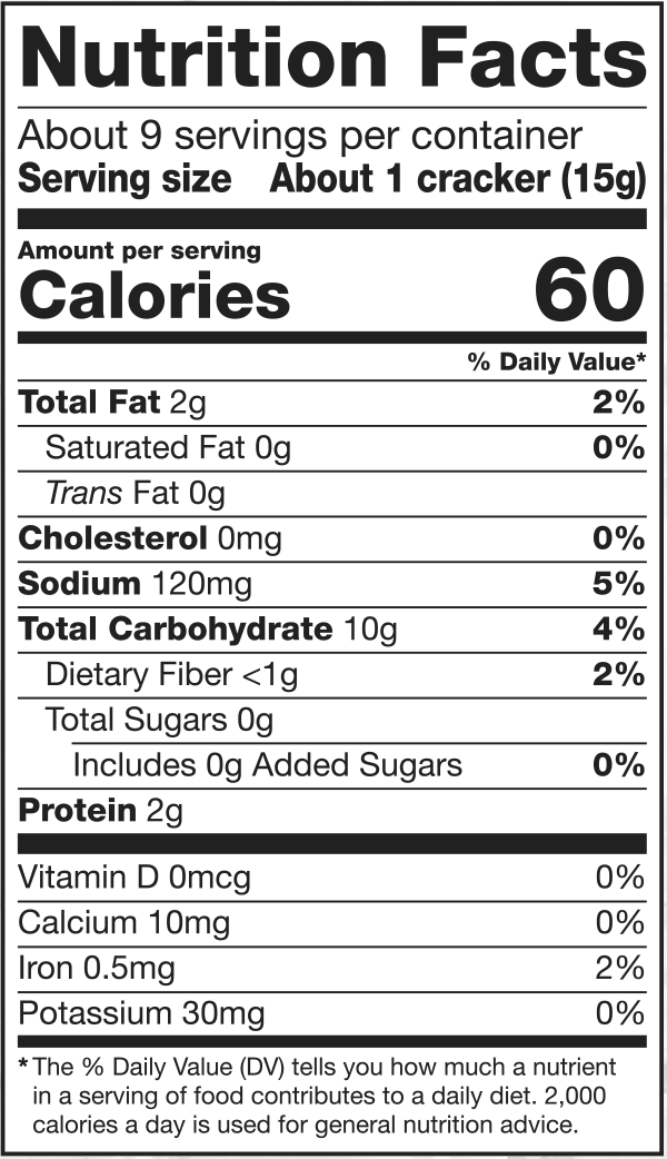 Product nutrion image